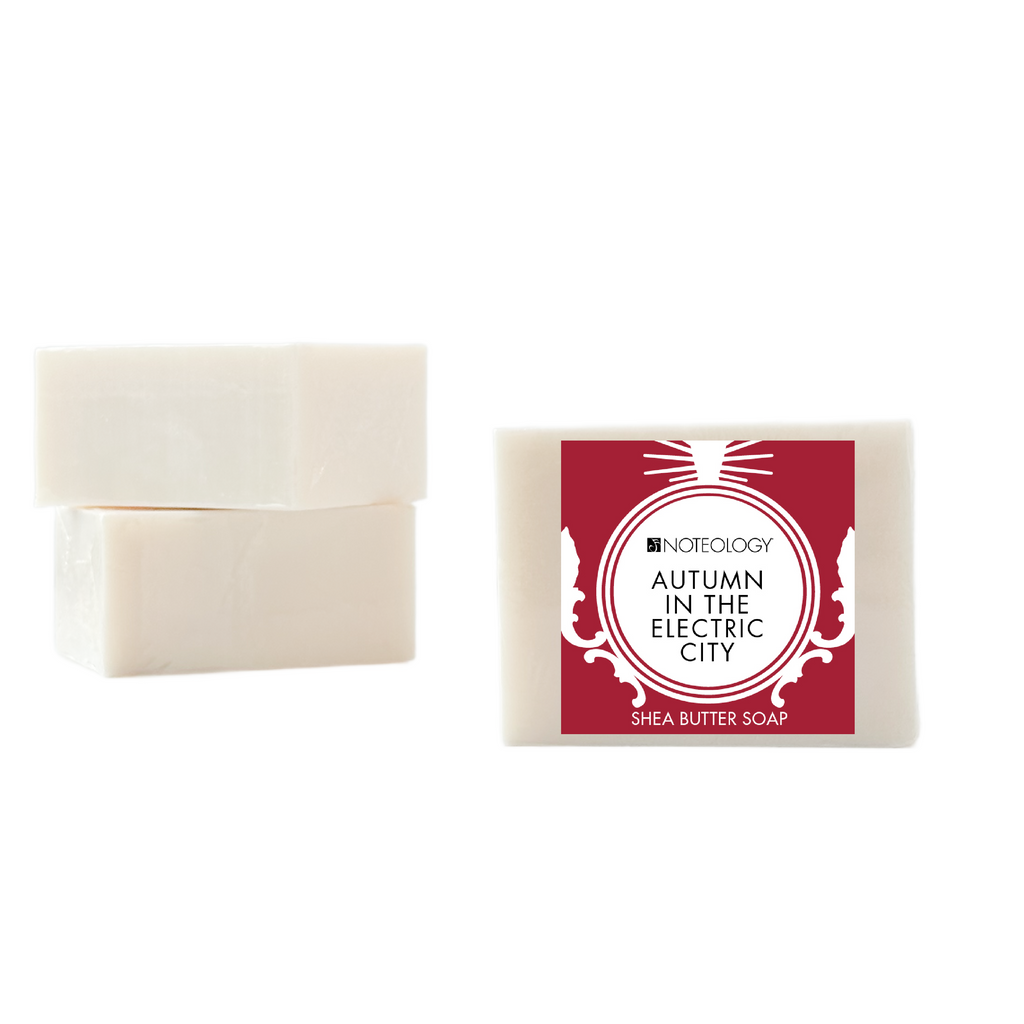 Autumn in the Electric City Shea Butter Soap | Noteology