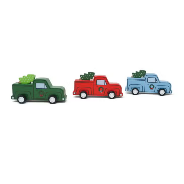 Pullback Truck With Tree