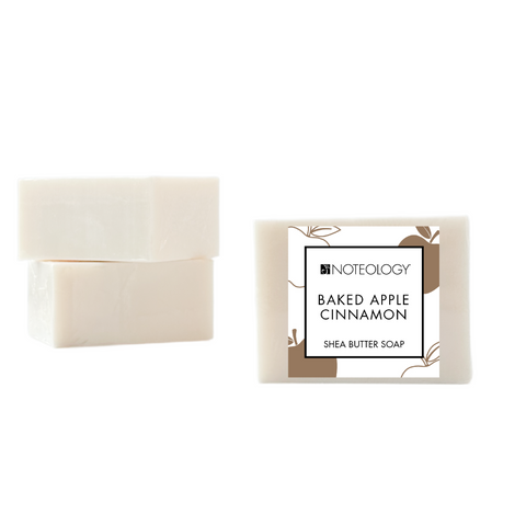 Baked Apple Cinnamon Shea Butter Soap | Noteology