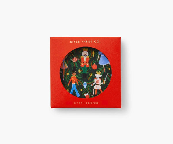 Nutcracker Coaster Set | Rifle Paper Co.