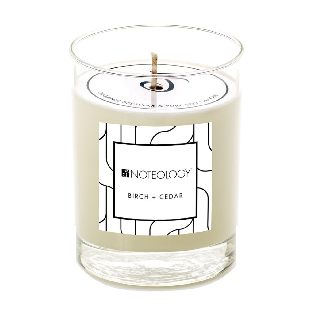 Birch + Cedar | Soy Candle | Noteology