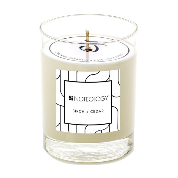 Birch + Cedar | Soy Candle | Noteology