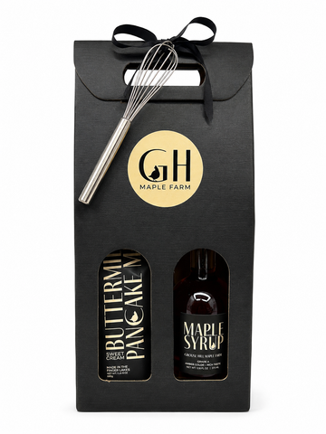 Breakfast Box | Syrup & Pancake Gift Set | Grouse Hill Maple Farm