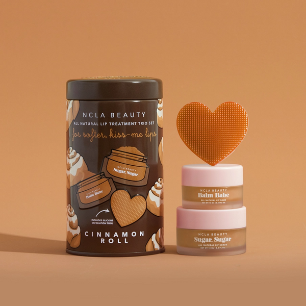 Cinnamon Roll | Lip Care Set + Lip Scrubber