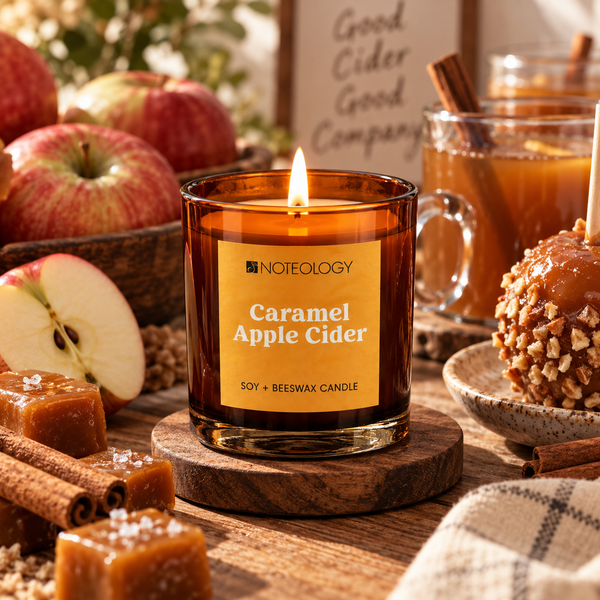Caramel Apple Cider Candle | Noteology