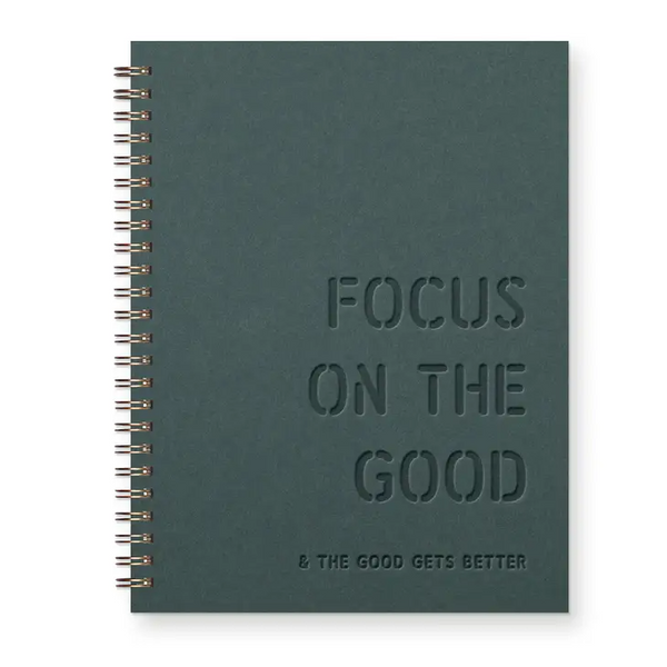 Focus On the Good Journal: Lined Notebook
