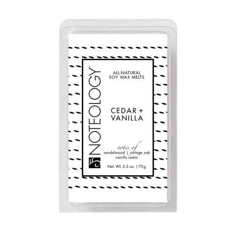 Cedar + Vanilla Wax Melts