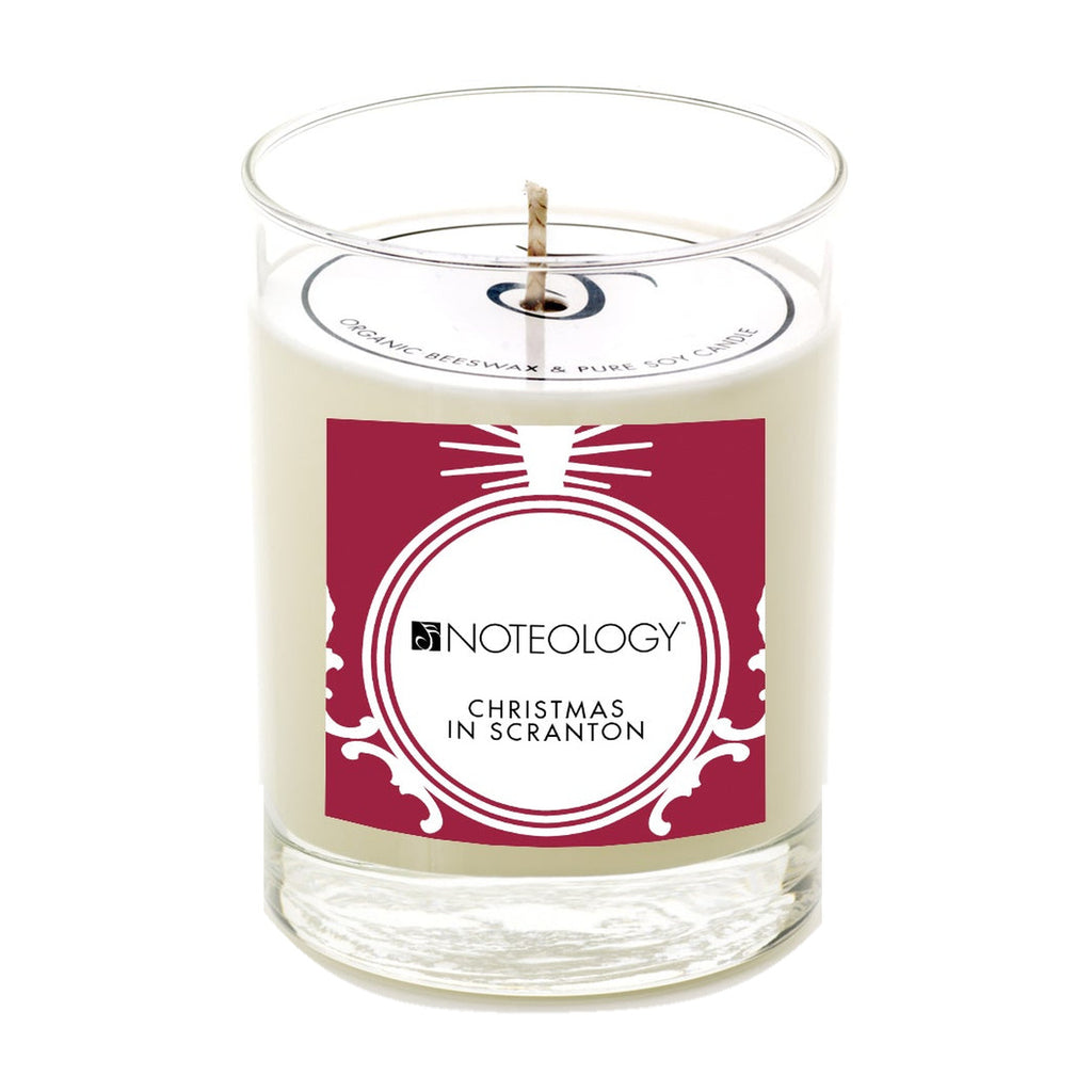 Christmas in Scranton Soy Candle | Noteology