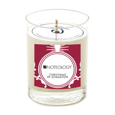 Christmas in Scranton Soy Candle | Noteology