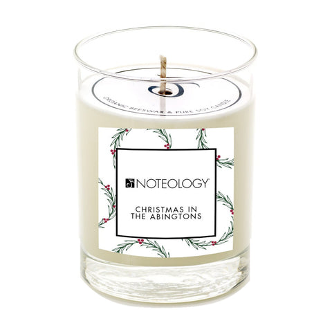 Christmas in the Abingtons Soy Candle | Noteology