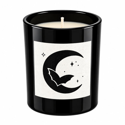 Crescent Moon Candle | Noteology