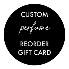 Custom Perfume Reorder Gift Card