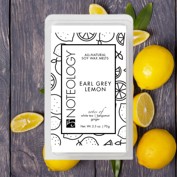 Earl Grey Lemon Wax Melts | Noteology 