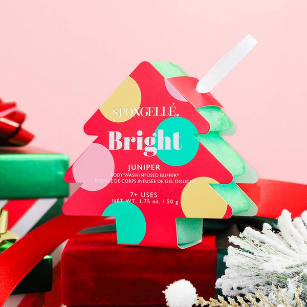 Spongelle Holiday Ornaments | Body Wash Infused Buffers