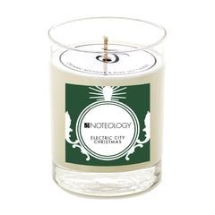 Electric City Christmas Candle