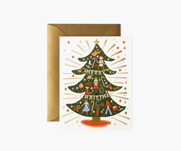 Nutcracker Tree Card | Rifle Paper Co.