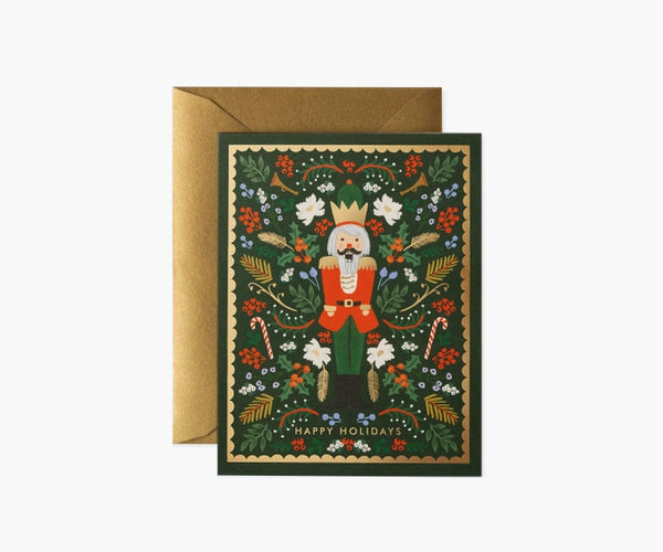 Evergreen Nutcracker Card | Rifle Paper Co.