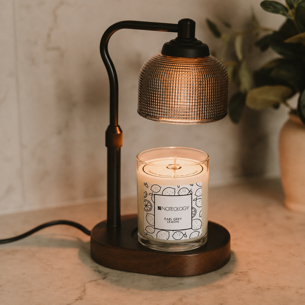 Wood Base Candle Warmer