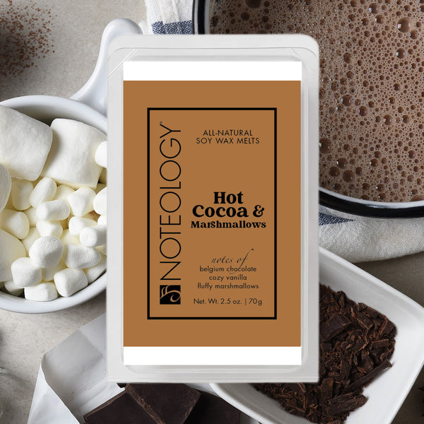 Hot Cocoa + Marshmallows Wax Melts | Noteology