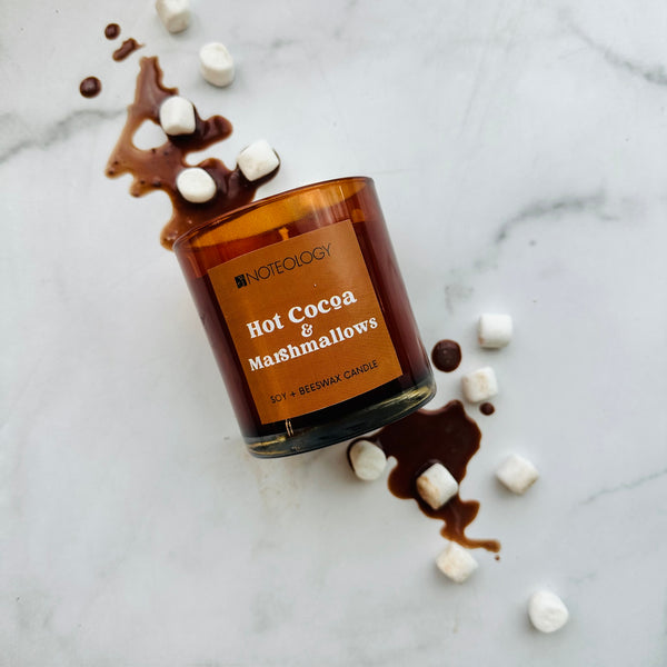 Hot Cocoa + Marshmallows Candle | Noteology