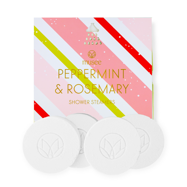Peppermint and Rosemary Shower Steamers | Musee