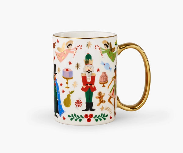 Nutcracker Porcelain Mug | Rifle Paper Co. 