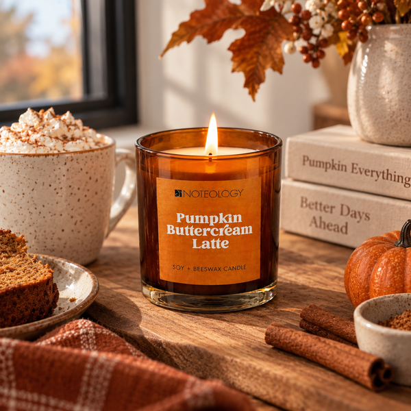 Pumpkin Buttercream Latte Candle | Noteology