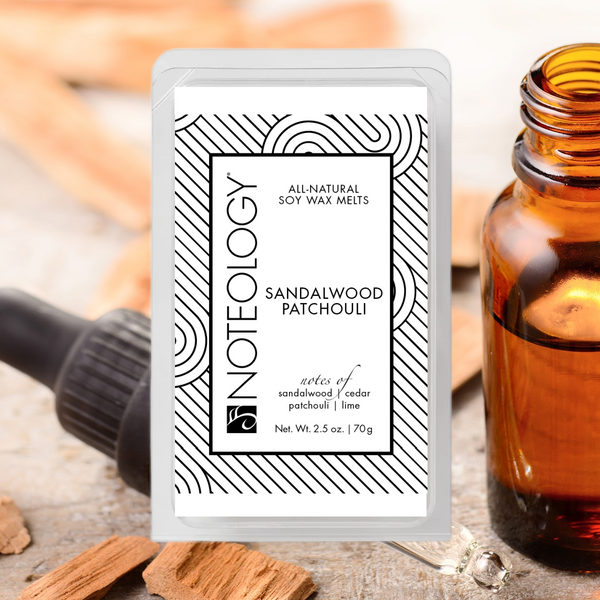 Sandalwood patchouli Wax Melts | Noteology