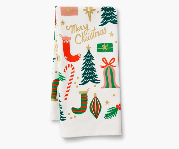 Christmas Tree Tea Towel | Rifle Paper Co.