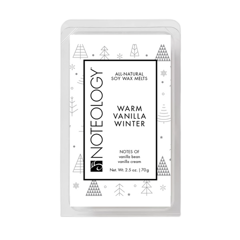 Warm Vanilla Winter Wax Melts | Noteology