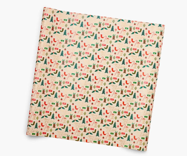 Deck the Halls Wrapping Paper Roll | Rifle Paper Co.