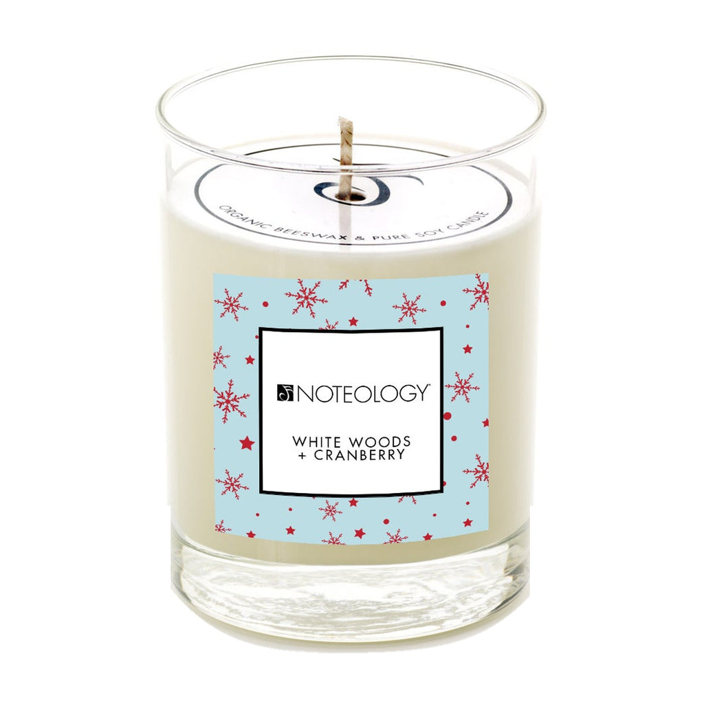 White Woods + Cranberry Candle | Noteology