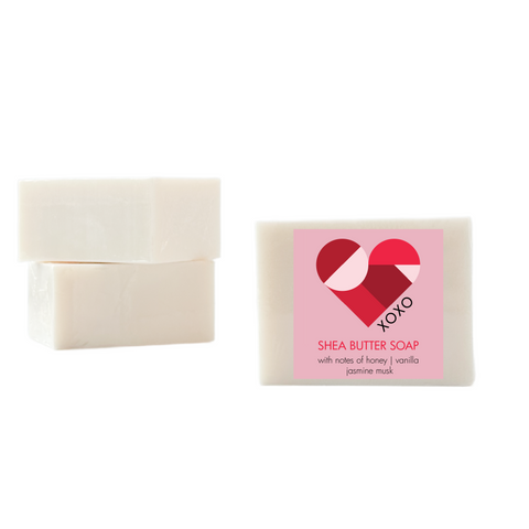 XOXO Shea Butter Bar Soap | Noteology