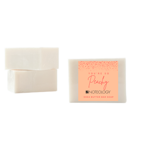 You're So Peachy Shea Butter Bar Soap | Noteology
