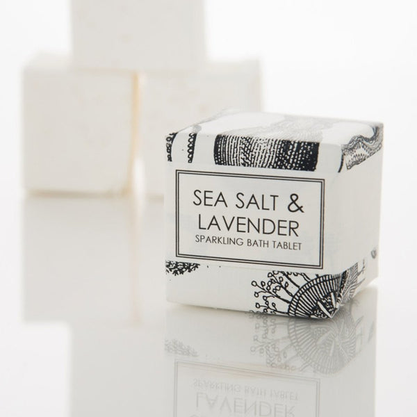 Sea Salt and Lavender Sparkling Bath Tablets