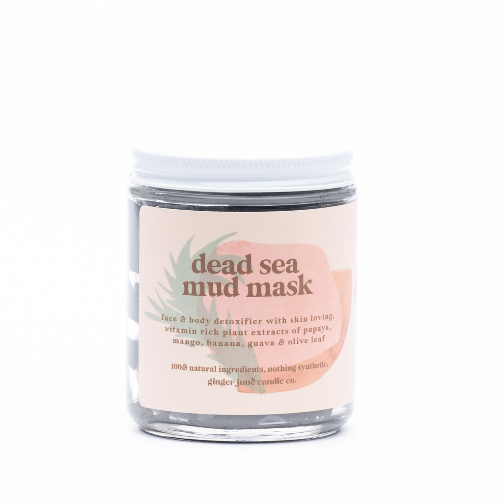 Dead Sea Mud Mask For Face & Body | Ginger June Candle Co.