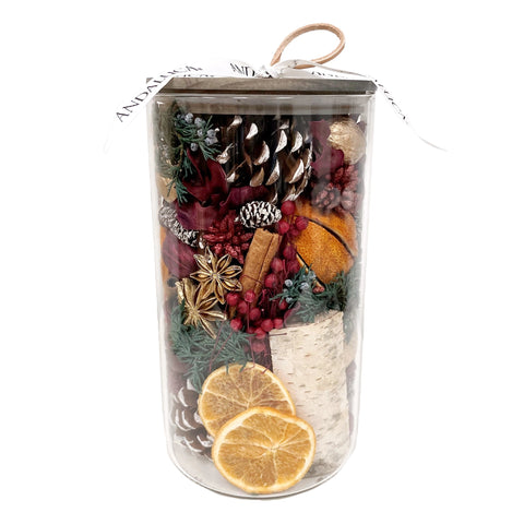 Holiday Spice Potpourri Jar | Andaluca