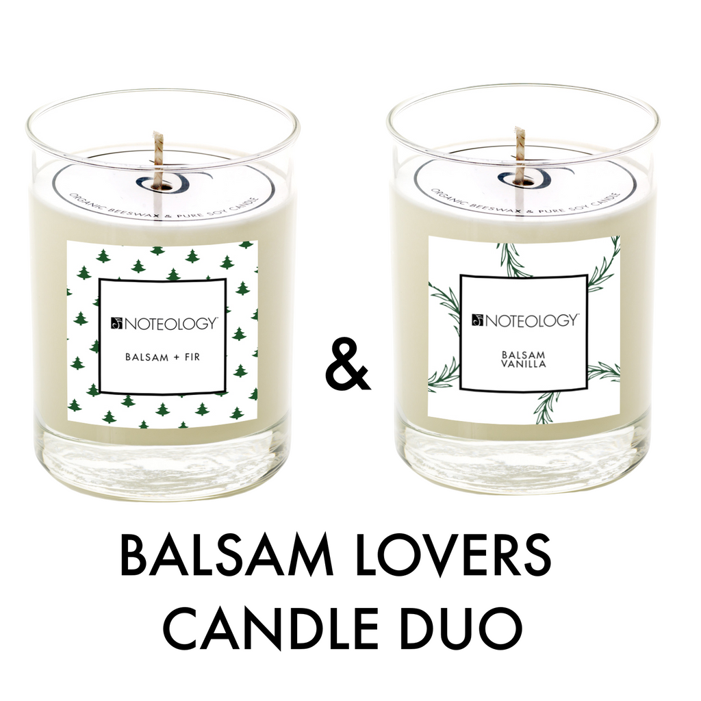 Balsam Lovers Candle Duo | Noteology