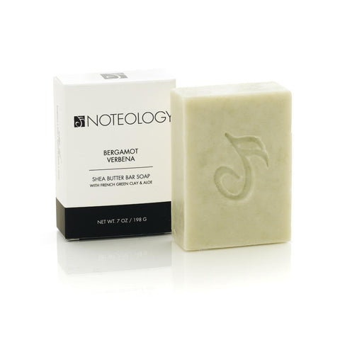Bergamot Verbena Shea Butter Bar Soap | Noteology