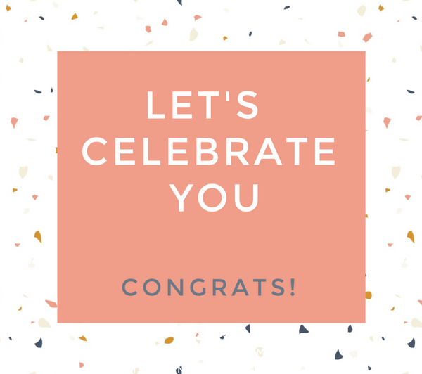 Let's Celebrate You! Congrats!--Label