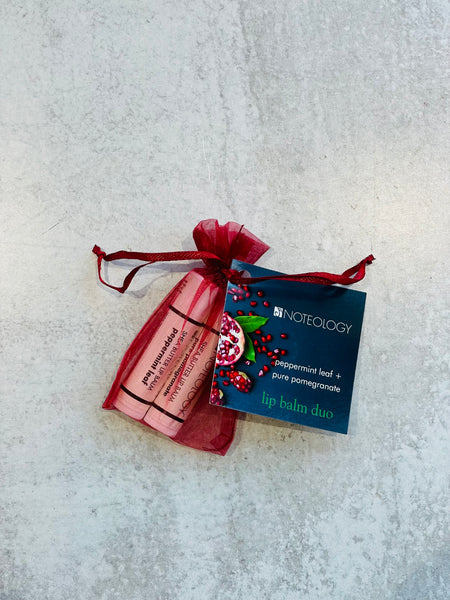 Holiday Lip Balm Duos | Noteology