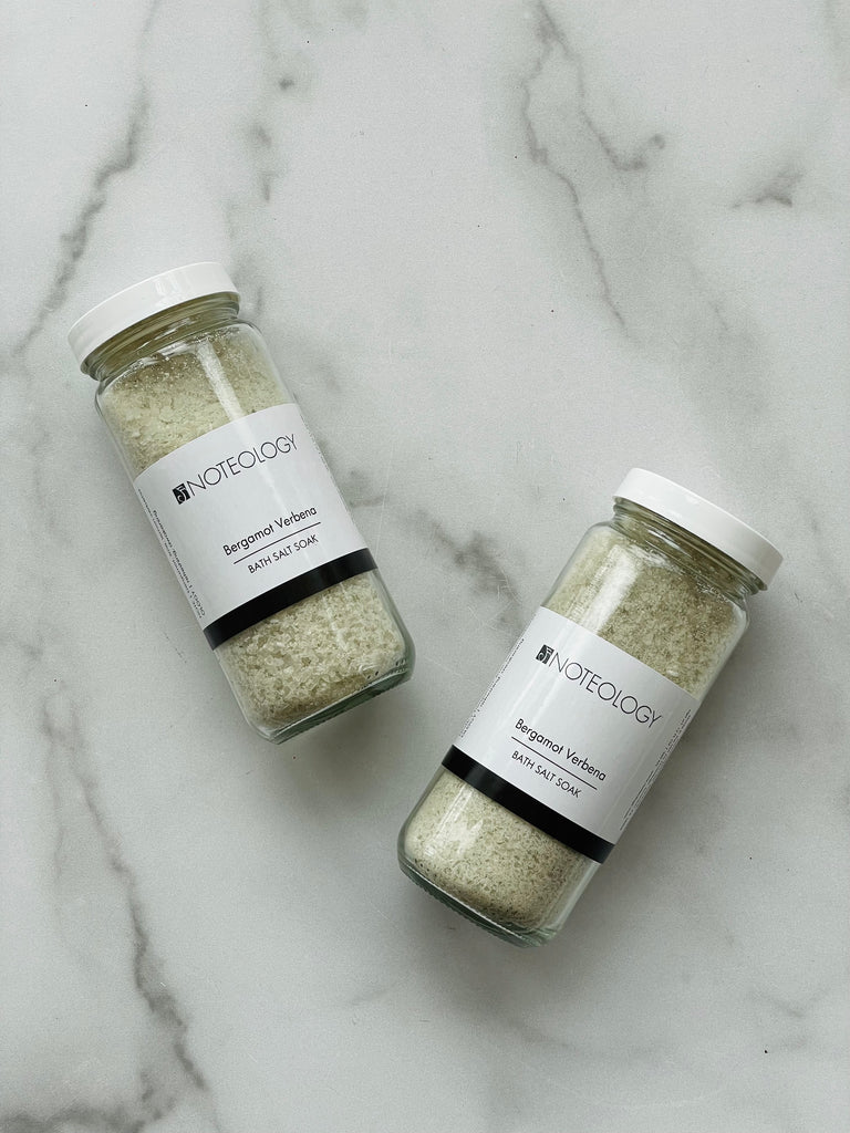 Bergamot Verbena Bath Salt Soak | Noteology