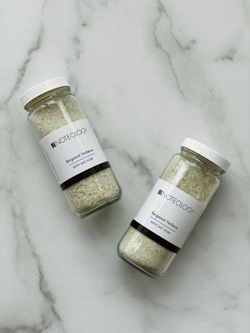 Bergamot Verbena Bath Salt Soak | Noteology