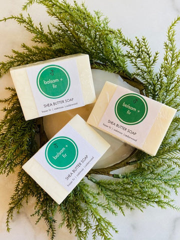 Balsam + Fir Shea Butter Bar Soap