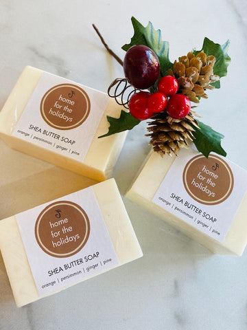 Home for the Holidays Bar Soap | Noteology