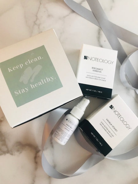 Keep Clean. Stay Healthy. Gift Set. 
