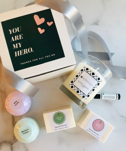 You are my Hero Gift Set by Noteology