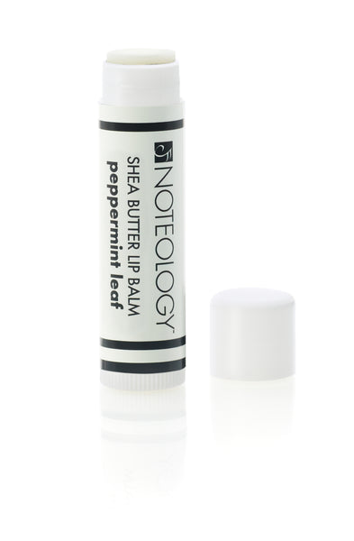 Peppermint Leaf Shea Butter Lip Balm | Noteology