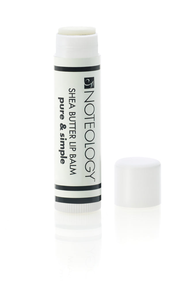 Pure & Simple Shea Butter Lip Balm | Noteology