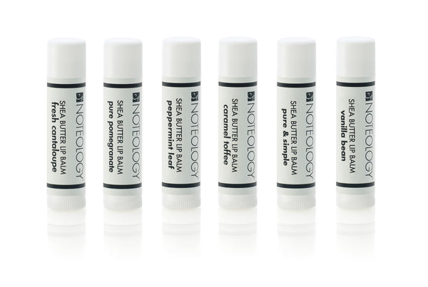 Shea Butter Lip Balm Sampler Set | Noteology